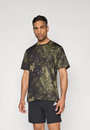 adidas Performance SEA TEE - Sports T-shirt - olive strata