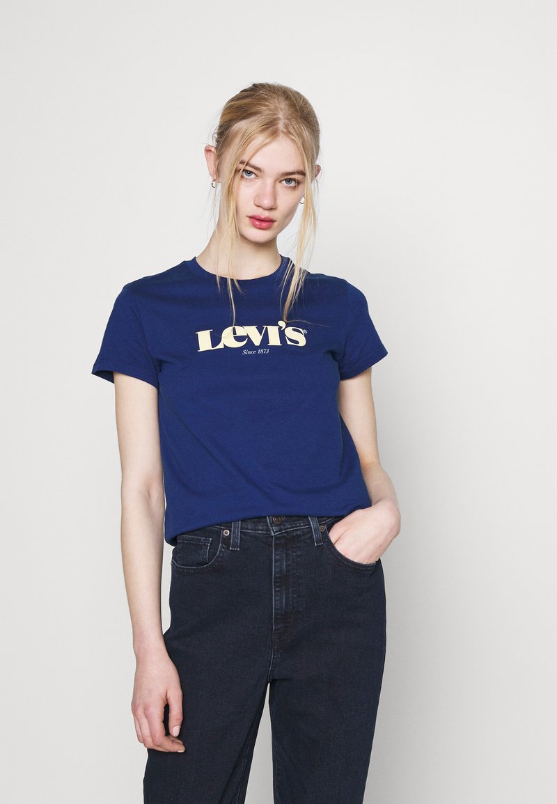 Levi's® THE PERFECT TEE - T-shirt estampada - estate blue