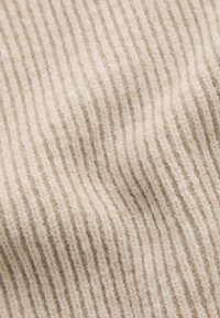 OYSHO LONG RIB KNIT - Jopica - stone