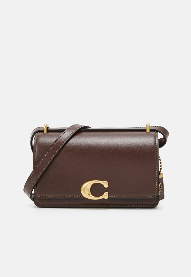 COACH LUXE REFINED BANDIT CROSSBODY - Olkalaukku - maple