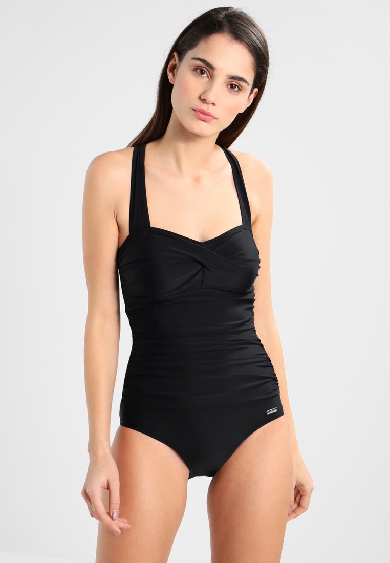 LASCANA - SWIMSUIT MADLEN - Baddräkt - black, Förstora