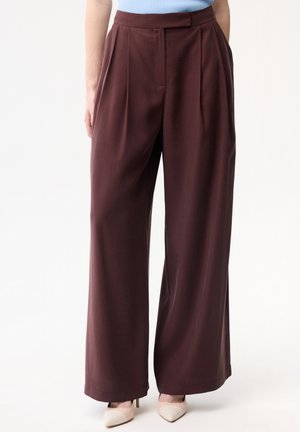 adL Pantalon classique - plum