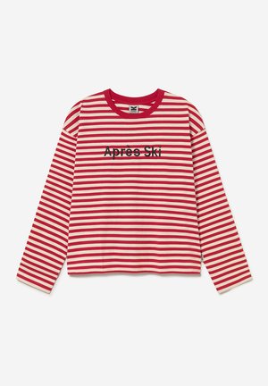 Kaotiko, APRES SKI UNISEX - Μπλούζα με μακριά μανίκια - ivory/burgundy
