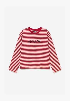 Kaotiko, APRES SKI UNISEX - Μπλούζα με μακριά μανίκια - ivory/burgundy