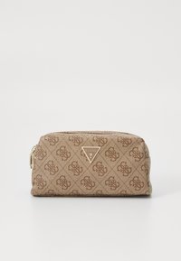ZAMIRA DOUBLE ZIP - Trousse - latte