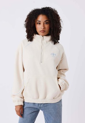 ZIPPÉ SOFT - Sweatshirt - crème camel