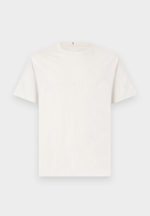 Jack & Jones, JORCATSKILLS MINIMAL TEE CREW NECK - T-shirts - antique white