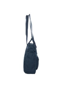 Borsa a tracolla blu navy realizzata in tessuto resistente, dotata di una sola tracolla regolabile, chiusura con zip e tasca laterale per ulteriore spazio di stoccaggio.