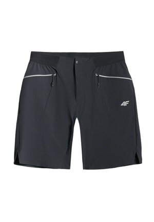 4F, 4F SPODENKI TREKKINGOWE SZYBKOSCHNĄCE MĘSKIE - CZARNE 3XL - Outdoorshorts - deep black