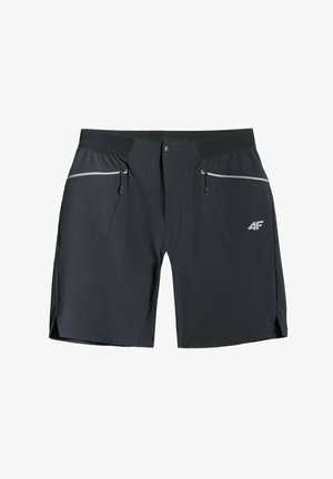 4F, 4F SPODENKI TREKKINGOWE SZYBKOSCHNĄCE MĘSKIE - CZARNE 3XL - Outdoorshorts - deep black