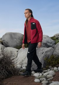 The North Face CREST  - Sweat zippé - garnet red/black