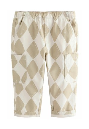 SIDE PULL-ON STANDARD - Trousers - neutral harlequin