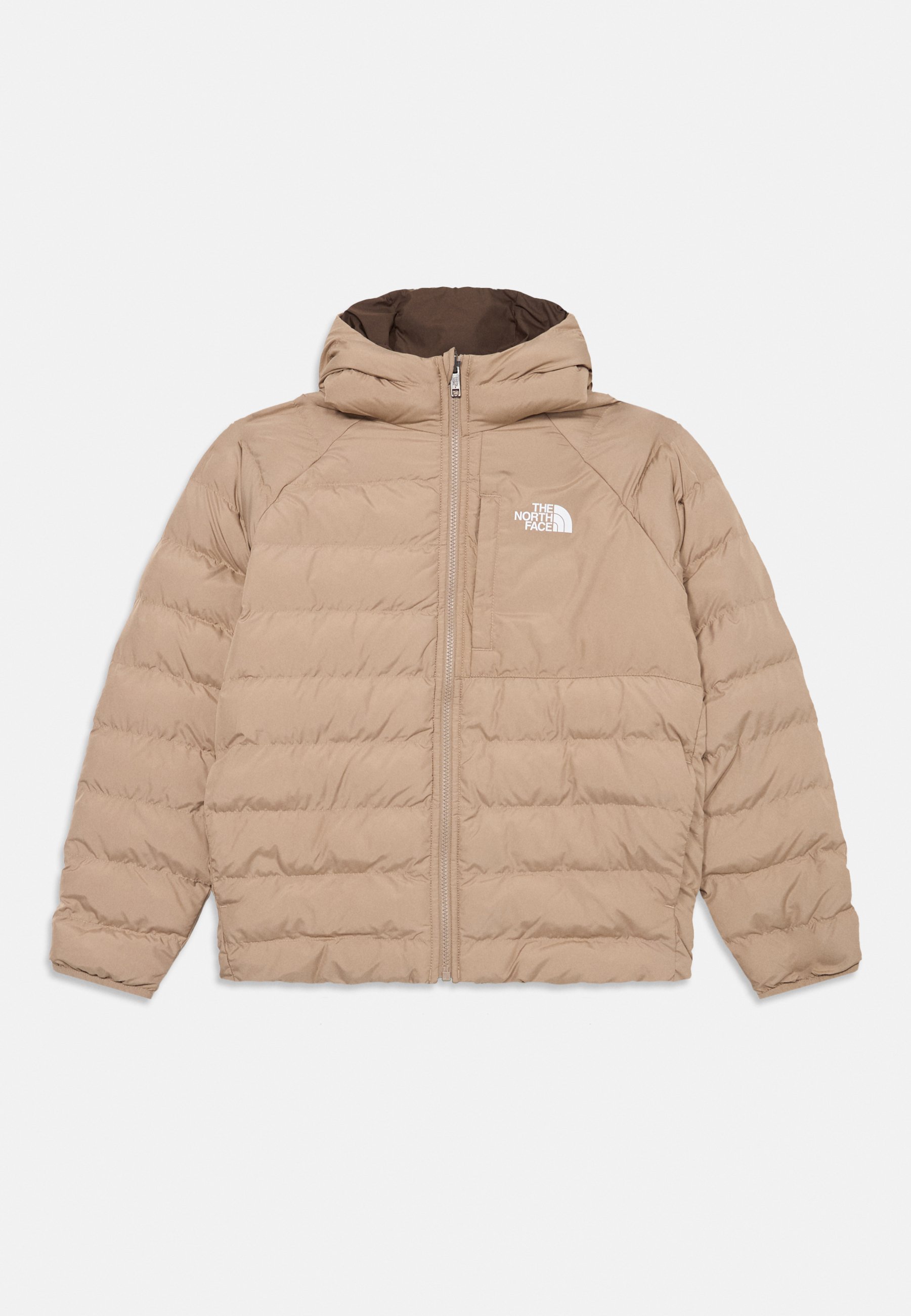 Hooded Jacket Beige Puffer Jacket North Face The North Face B