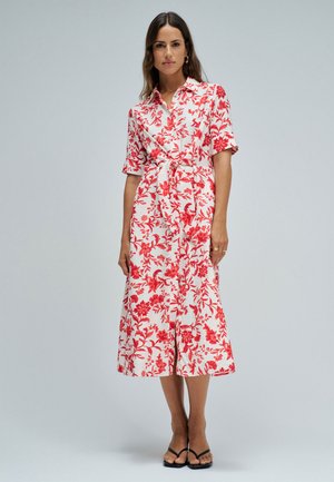 Salsa Jeans 21011095 . - Robe chemise - rouge