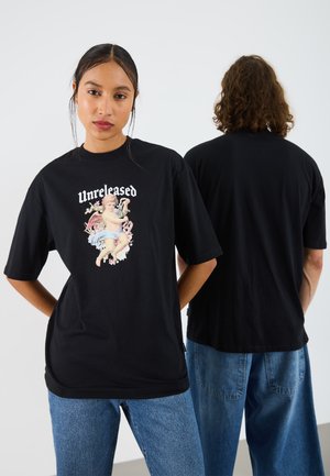 UNISEX - Print T-shirt - black