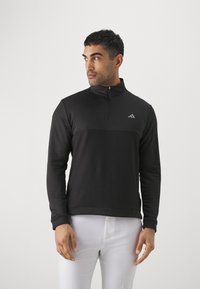 adidas Golf - TEXTURED Q - Long sleeved top - black Thumbnail Image 1