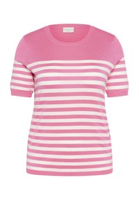 Unselected, pink half stripe