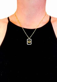 Cala Rose HALSKETTE LOTUS - Necklace - gold-coloured