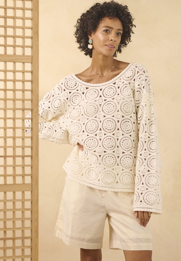 CRRUSTI - Strickpullover - marshmallow