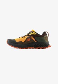Unselected, hot marigold black