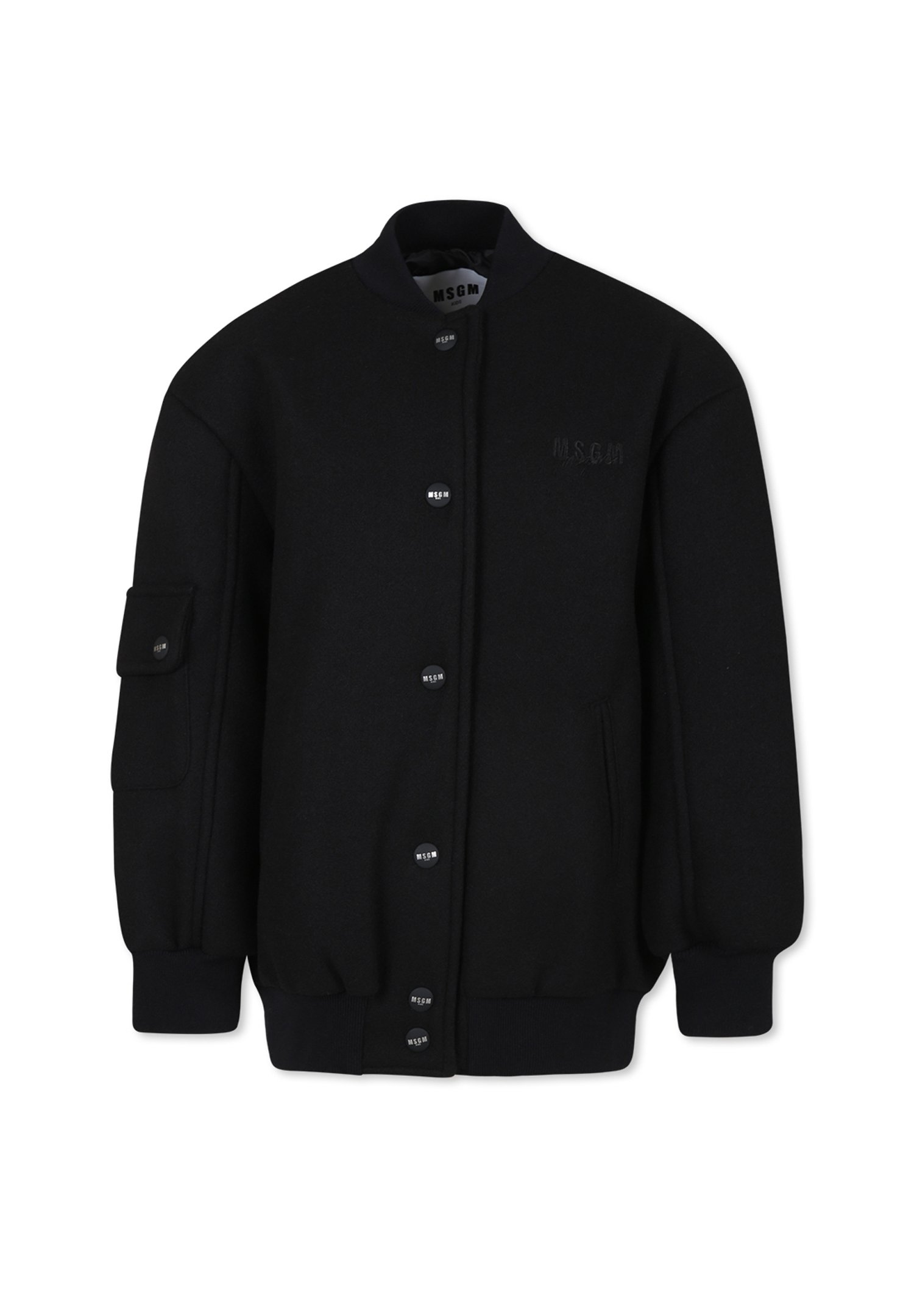 MSGM Giubbotto Bomber black/nero