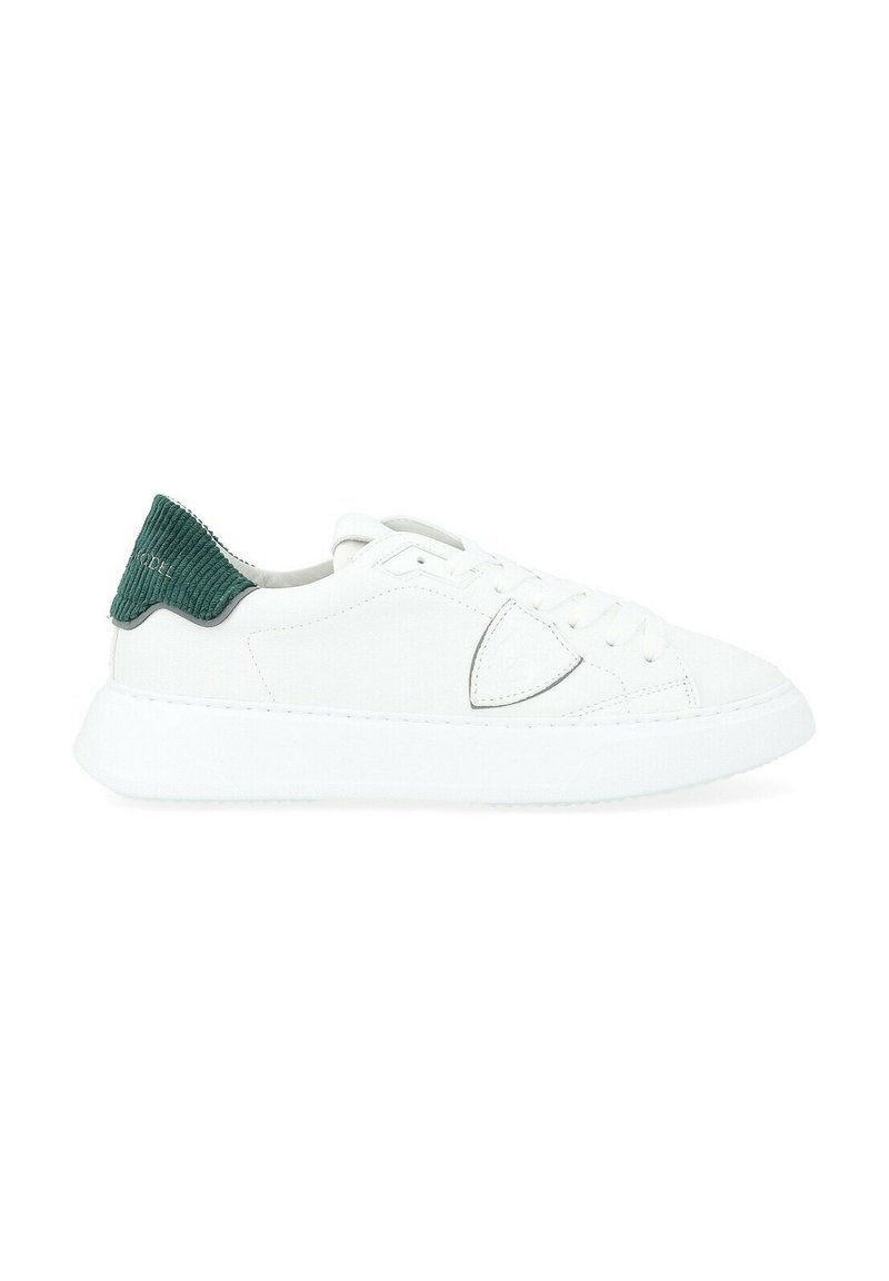 Philippe Model SNEAKER TEMPLE BIANCA CON TALLONCINO  - Sneakers basse - bianco