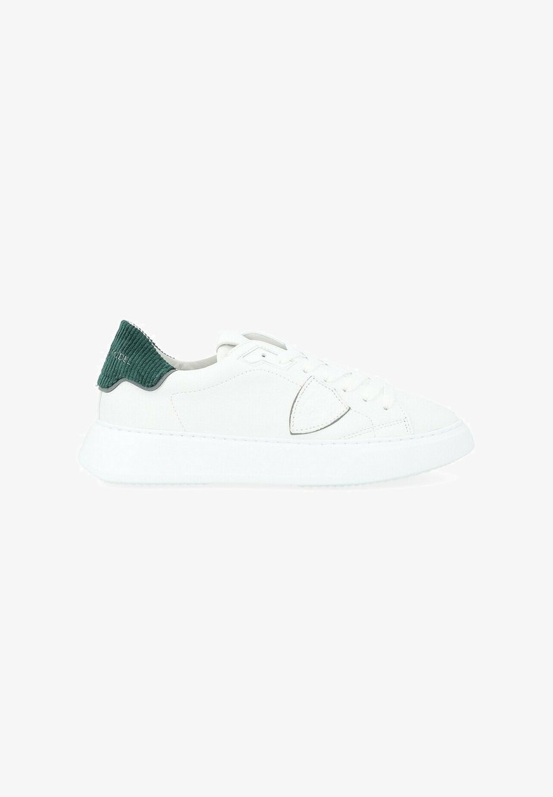 Philippe Model SNEAKER TEMPLE BIANCA CON TALLONCINO - Sneakers basse - bianco