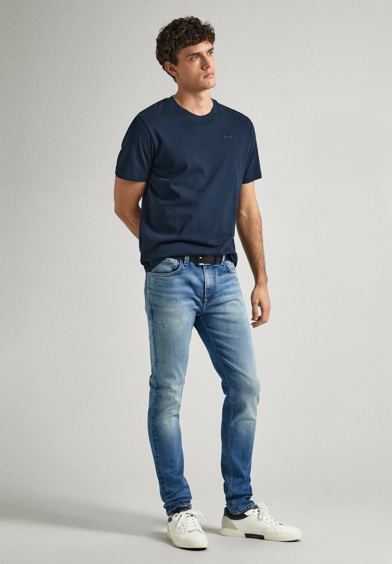 Pepe Jeans Slim fit jeans blauw denim/bluedenim Pepe Jeans Slim fit jeans blauw denim/bluedenim