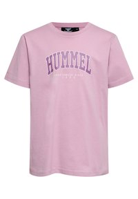 Hummel - HMLFAST  - T-shirt print - mauve shadow Miniatuurafbeelding 1