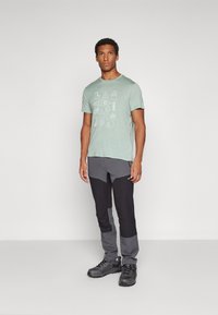 icebreaker MEN MERINO 150 TECH LITE SS TEE CAMP ESSENTIALS - Sportovní tričko - moss
