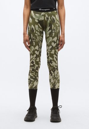 TRAINING LEGGINGS COMBAT - Κολάν - khaki