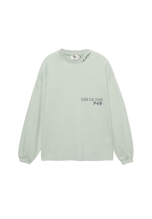DAN DA DAN LONG SLEEVE  - Sweatshirt - turquoise