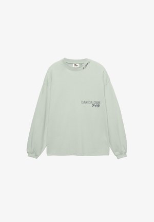 DAN DA DAN LONG SLEEVE - Športni pulover - turquoise