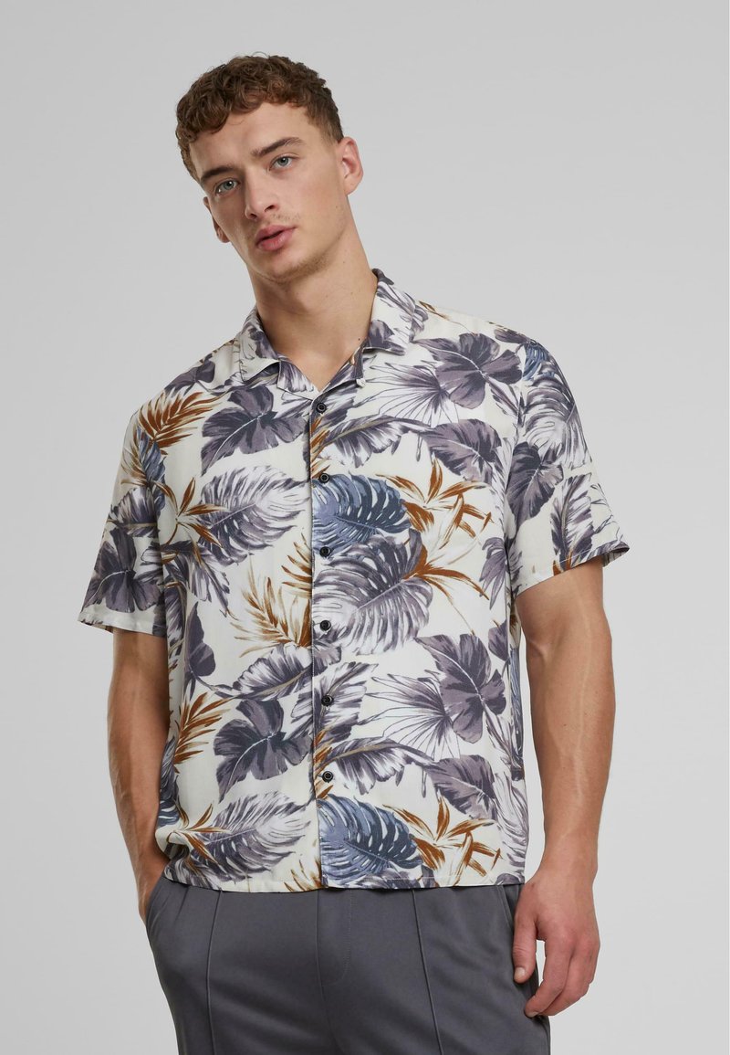 Urban Classics RESORT - Button down-skjorte - blueleaves