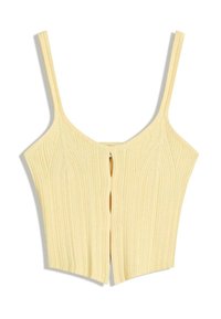 STRAPPY CUT - OUT - Top - yellow