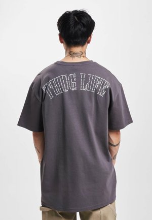 WIRE - Print T-shirt - darkgrey