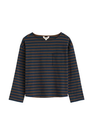 Seasalt Cornwall, SEASALT CORNWALL BEACH BOAT TOP - T-shirt à manches longues - navy - breton porcini maritime