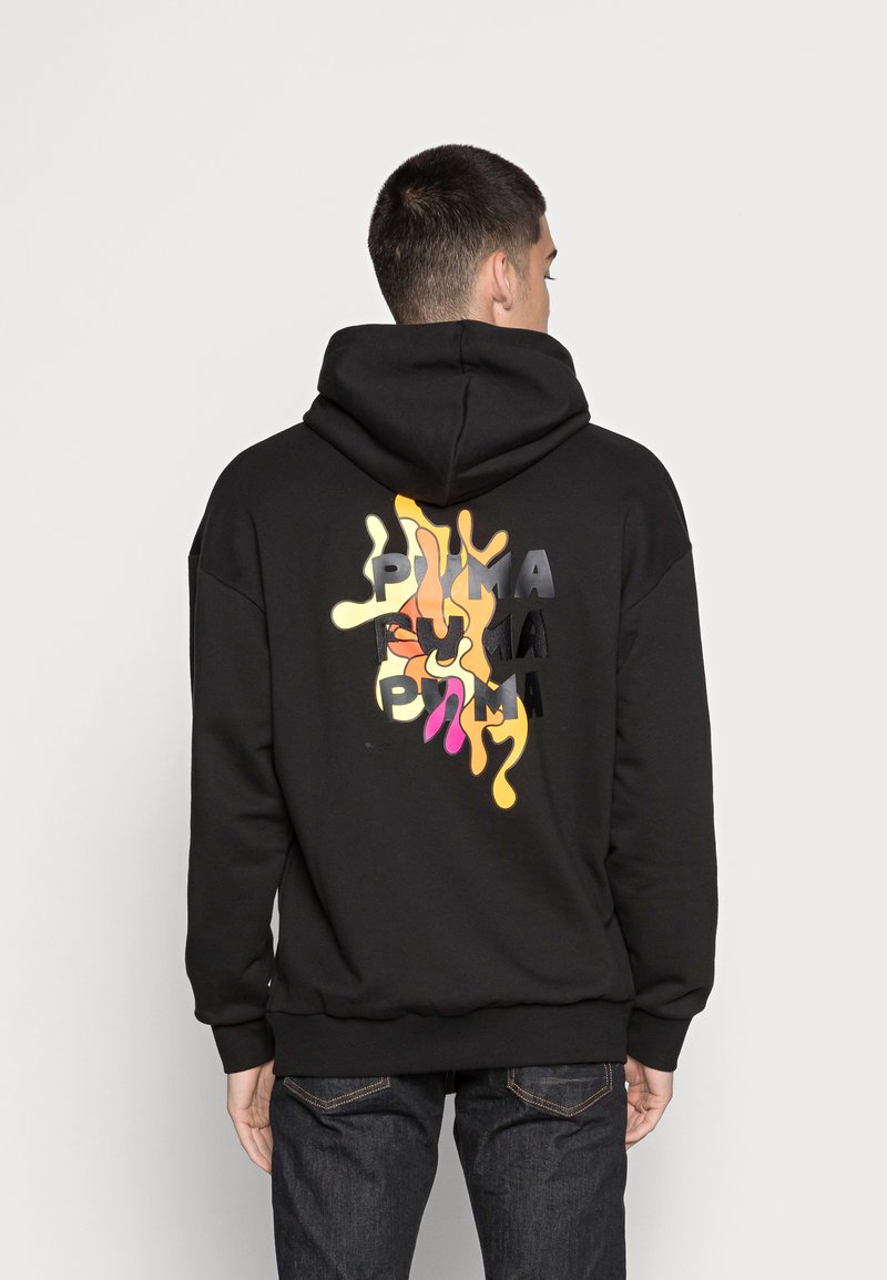 Puma Mikina s kapucí - black