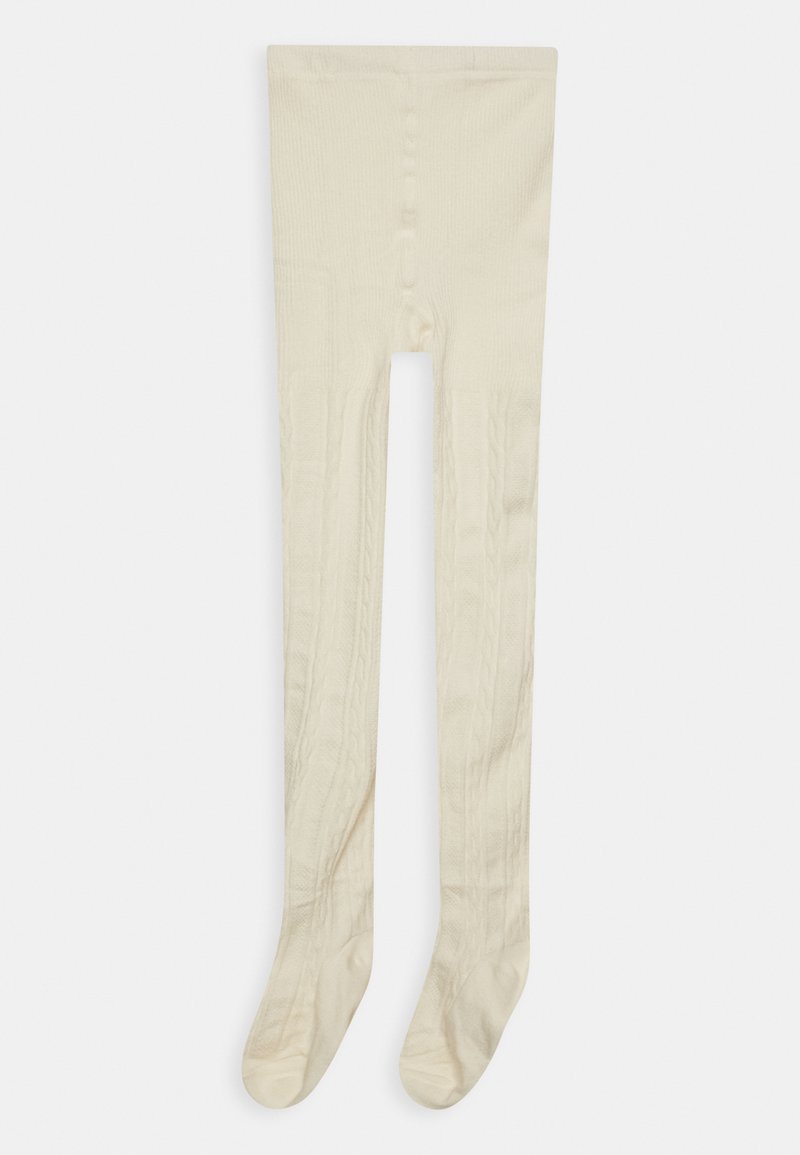GAP CABLE TIGHTS GIRLS Strumpbyxor ivory frost/offwhite Zalando.se