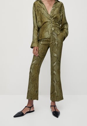 Stoffhose - green