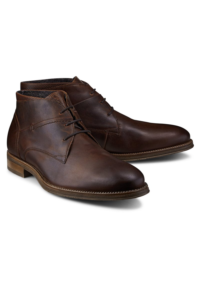 Herren Sneaker | Drievholt Schnürstiefelette dunkelbraun - OT38815 Herren Sneaker | Drievholt Schnürstiefelette dunkelbraun - OT38815