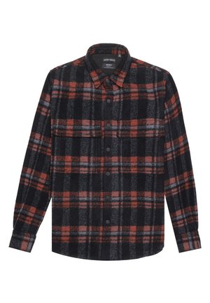 MUNICH STRAIGHT FIT REGULAR SHIRT - Majica - black