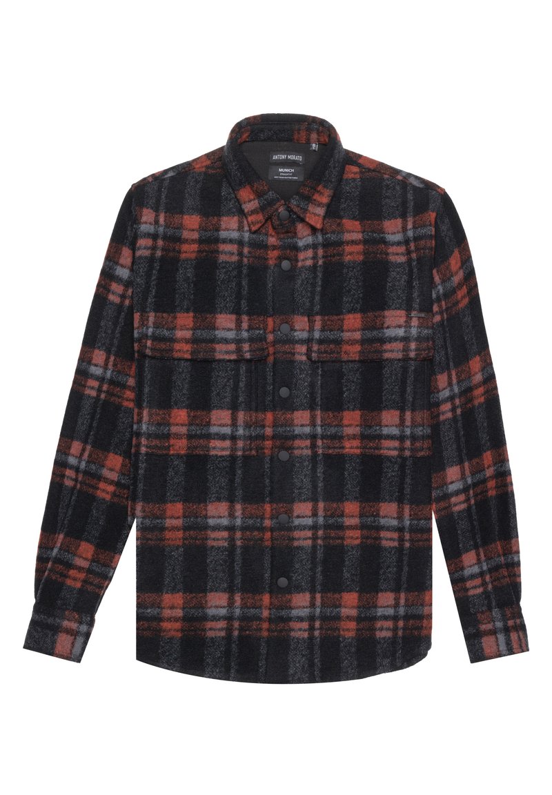 Antony Morato MUNICH STRAIGHT FIT REGULAR SHIRT - Overhemd - black