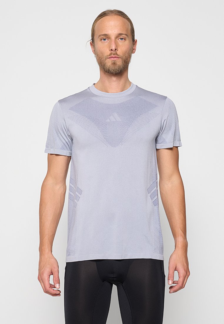 adidas performance Sport T-shirt lichtgrijs adidas performance Sport T-shirt lichtgrijs