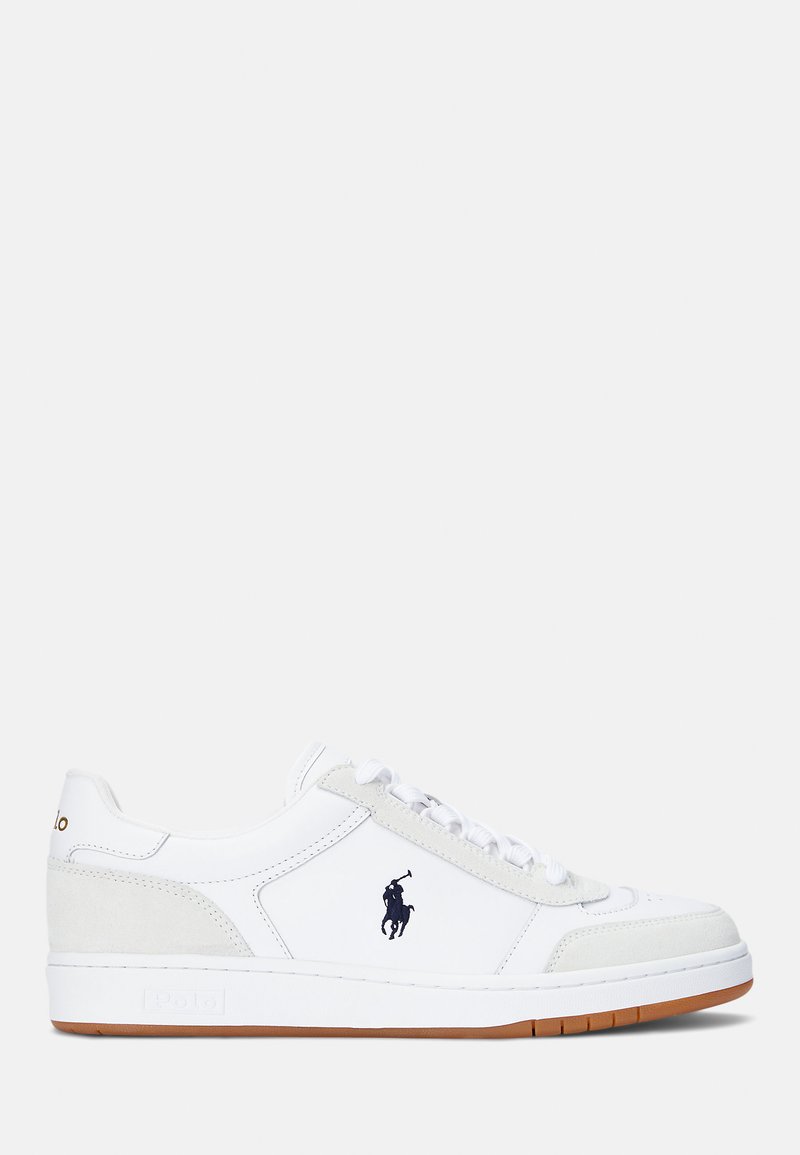 Polo Ralph Lauren COURT SPORT LEATHER SUEDE SNEAKER Trainers white Polo Ralph Lauren COURT SPORT LEATHER SUEDE SNEAKER Trainers white