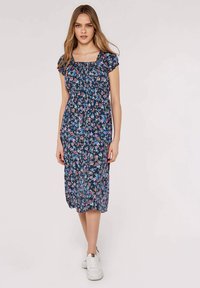 Apricot DITSY MILKMAID MIDI - Freizeitkleid - navy
