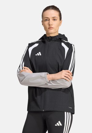 adidas Performance, TIRO 26 REGENJACKE DAMEN FUSSBALL - TEAMSPORT TEXTIL - ALLWETTERJACKEN - Training jacket - schwarzgrau