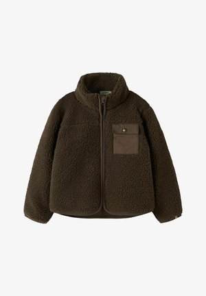 Lil' Atelier, JACKET TEDDY - Jas - dark earth