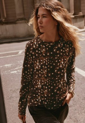 Next, CREW NECK TOP  . - Langarmshirt - deer print