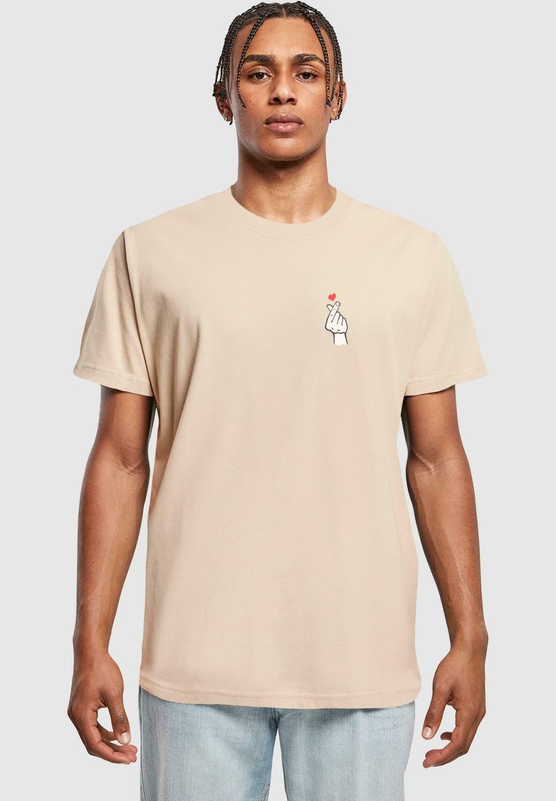 Mister Tee - LOVE SIGN 2.0 - Camiseta estampada - sand, Ampliar